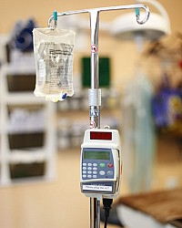 IV Pole with mount